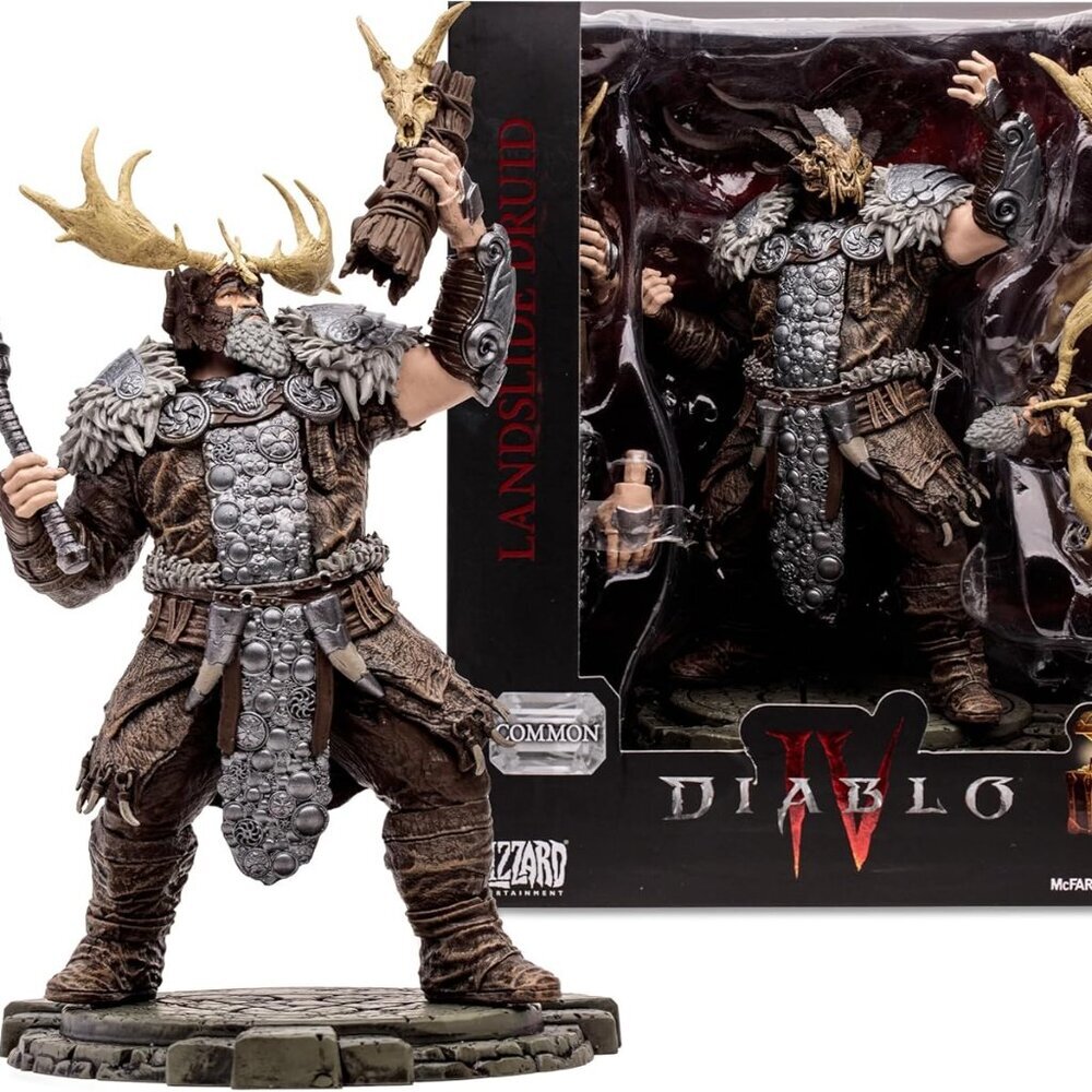 Diablo IV Landslide Druid action figure